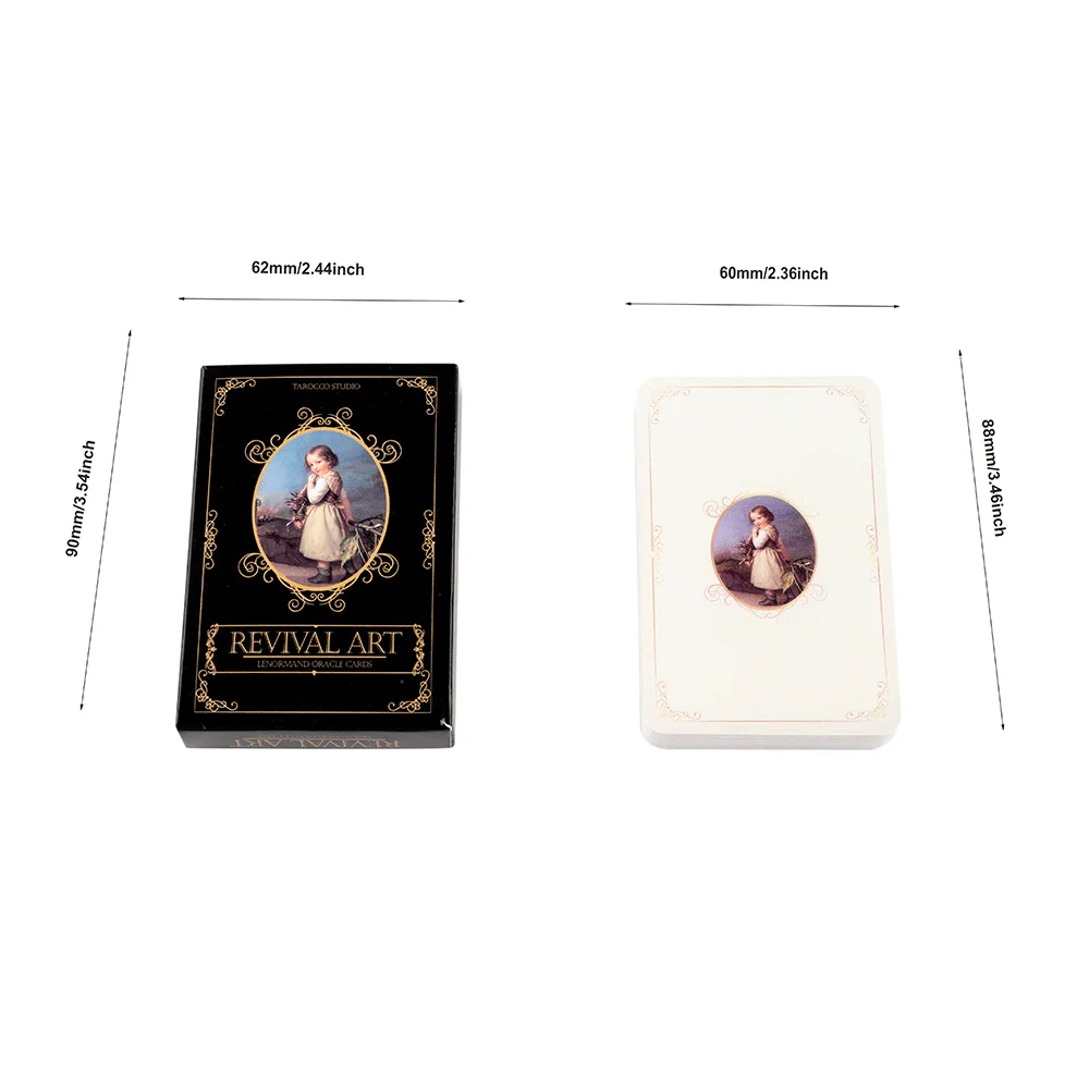 Praktyka wróżbiarstwa odrodzenie sztuki Lenormand karty oryginalne nekromancja wyrocznia gra planszowa cudowna talia Lenormand