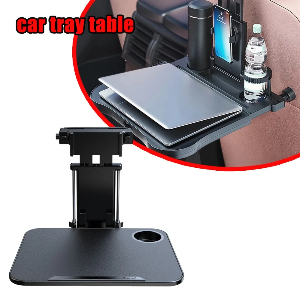 

Car Interior Small Table Board Car Rear Seat Dining Travel Writing Office Storage Bracket Multifunctional Folding Table Board