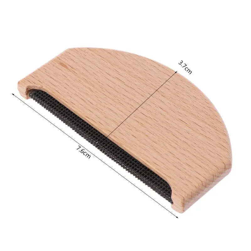 Wooden Fabric Cashmere Sweater Lint Remover Trimmer Shaver Manual Portable Comb Dropship