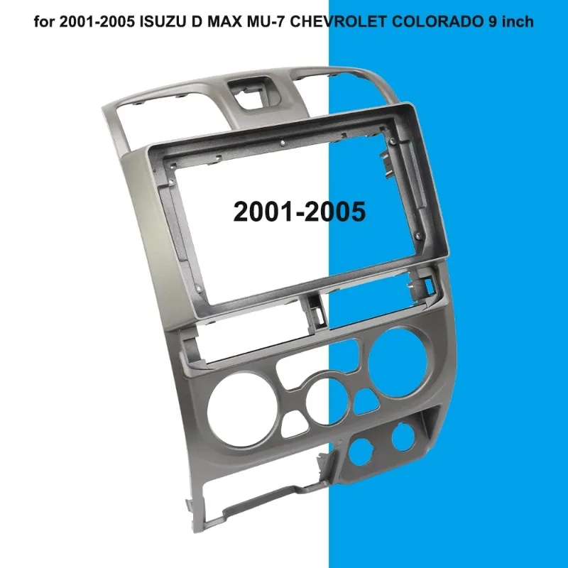 

For Isuzu D-Max MU-7 Chevrolet Colorado 2005-2011 9 Inch 2DIN Car Radio Fascia Frame Dashboard Bezel Panel Kit