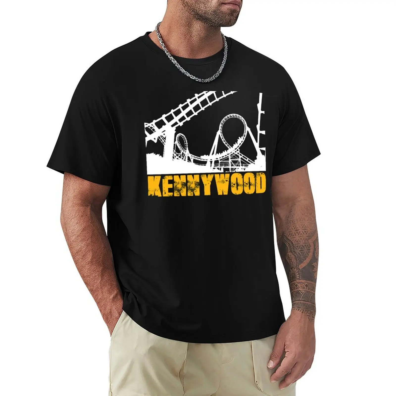 

KENNYWOOD T-Shirt funny shirt cotton anime clothes cute tops quick drying t shirts for men graphic