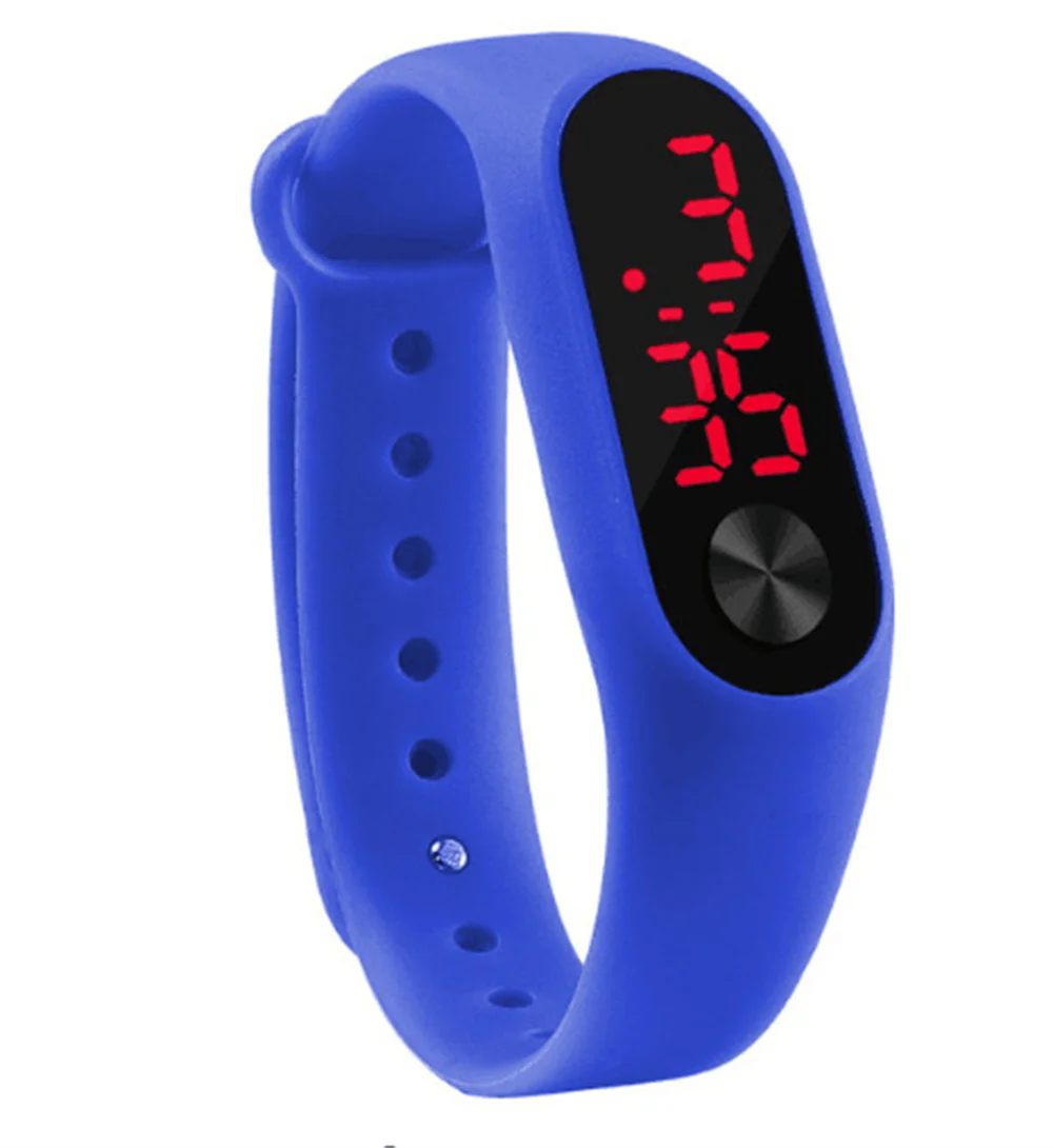 Unisex Sporthorloges Waterdicht Nieuw Mode Horloge Elektronisch Polshorloge Led Display Kids Mannen Vrouwen Outdoor