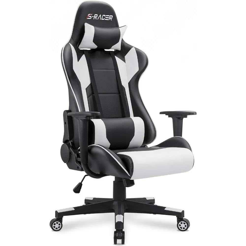 office chair.Gaming Chair,Office Chair High Back Computer Chair Leather Desk Chair Racing Executive Ergonomic Adjustable