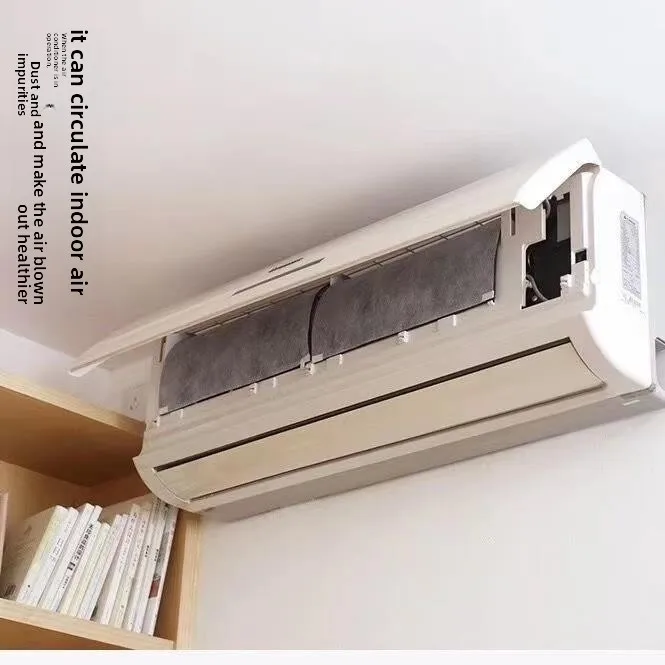 Universal Air Conditioner Filter Mesh Dustproof Layered Paper Purifier Mouth Cotton Separator for Home Air Conditioner
