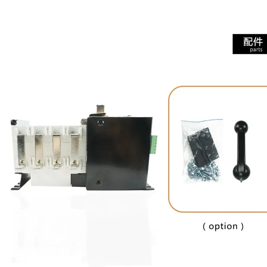 For ATS Generator Dual Power Automatic Transfer Switch 4P 100A 50A 63A 80A AMP Universal Electric Generator Switch 220v 380v