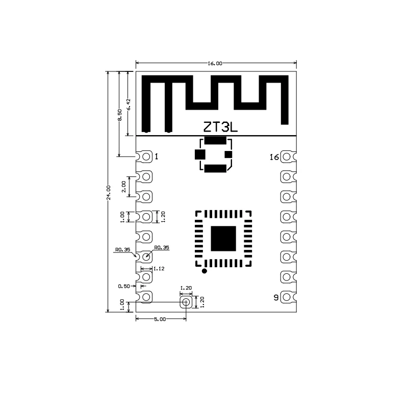 Zigbee Tech, Tuya ZT3L