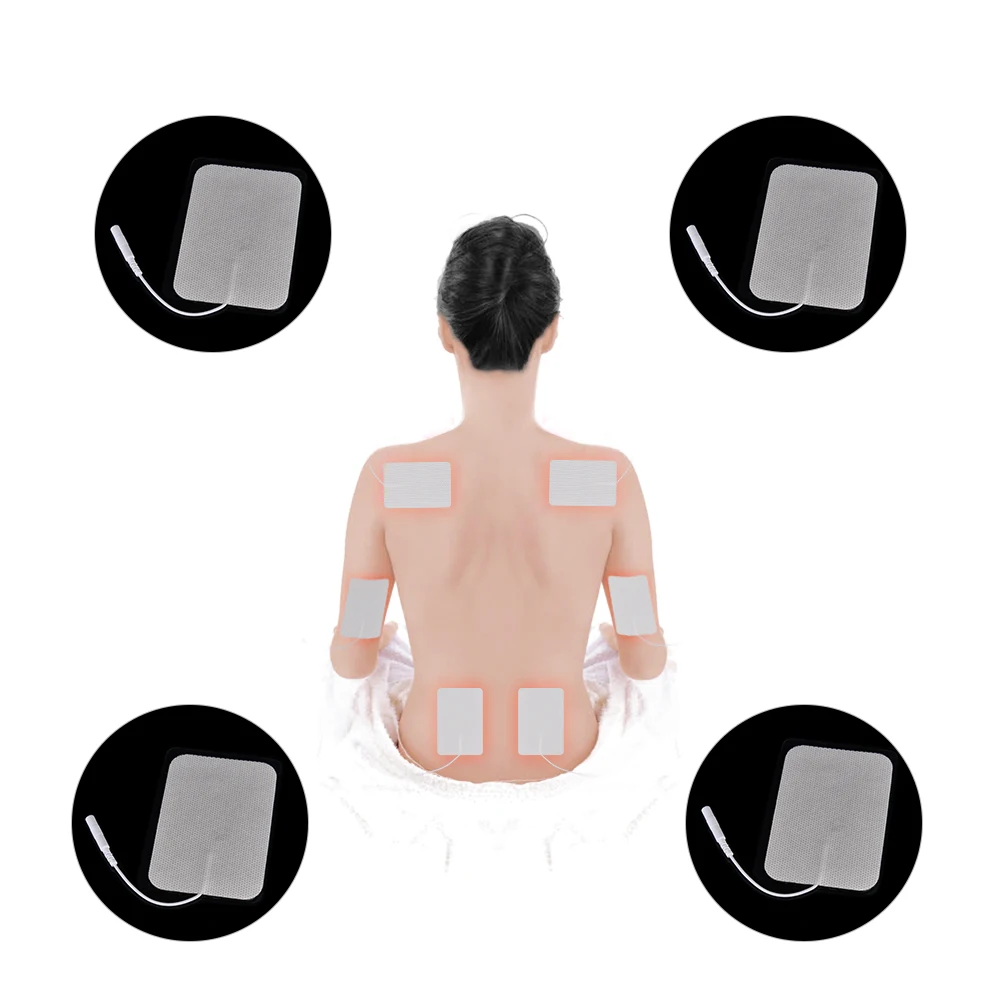 100/50/30/20P TENS EMS Electrode Pads Gel Patch For Electrode Stickers Electrodes Physiotherapy Massager Nerve Muscle Stimulator