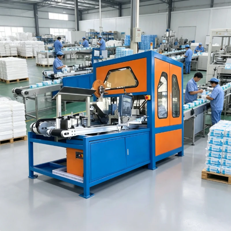 Customized Wet Wipes Manufacturing Production Line Wet Tissue Making Machine Wet Wipes Packing Machine