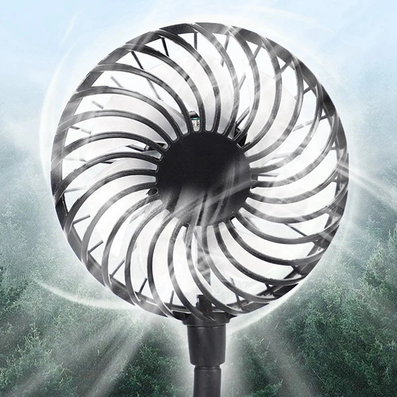 Safety Helmet External Fan 3 Speeds For Summer Cooling With Night Light Suitable For Most Helmets
