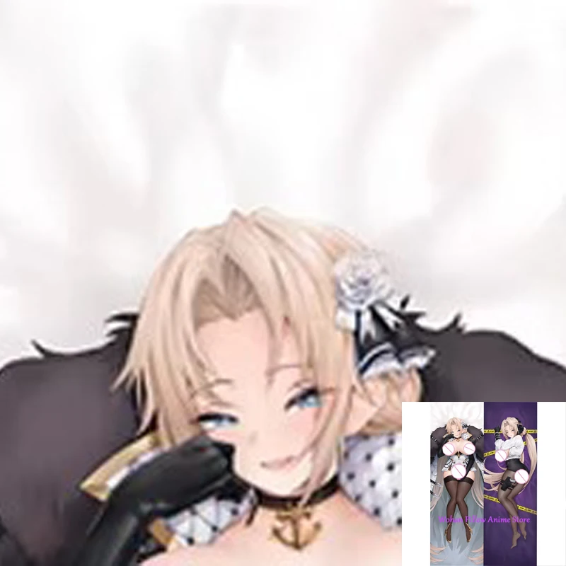 

Dakimakura Anime Pillow Cover Kronshtadt Double Sided Print Life-size Halloween Christmas Decoration