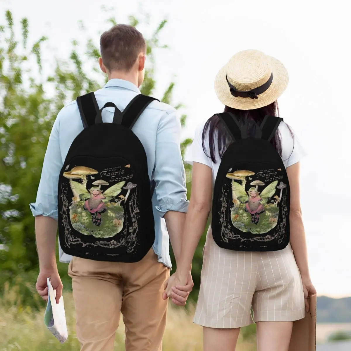 Portal Melanie Martinez ransel Daypack Travel Hiking Sekolah ringan untuk pria wanita tas bahu komputer Laptop