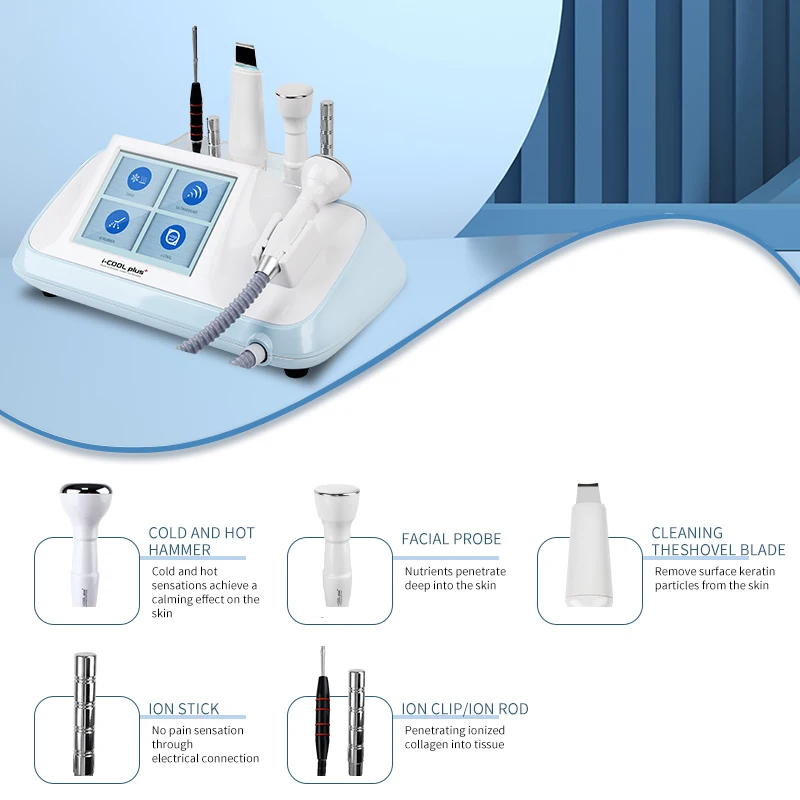 2025 Comprehensive Skin Care Integrated Spa Device Home Use Multi-Functional Hot Cold Hammer Firming Beauty Equipment