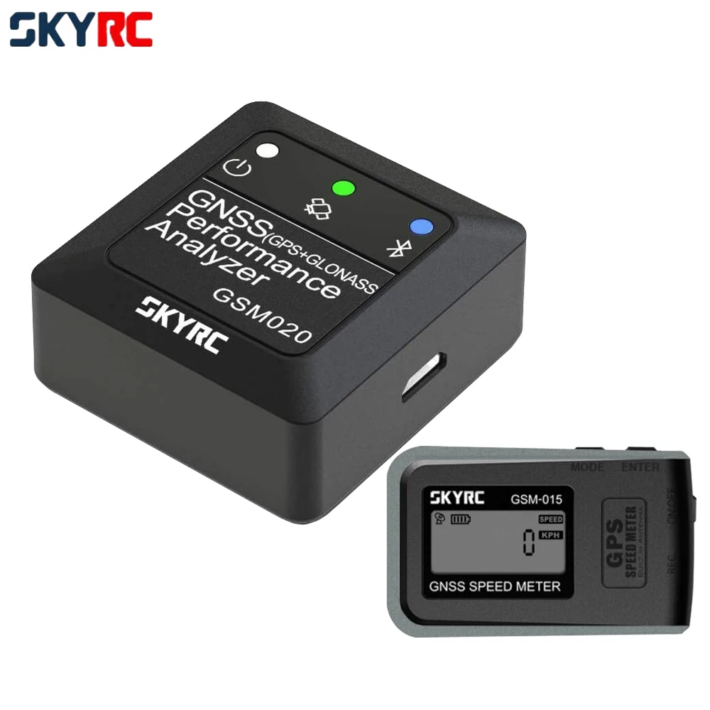 SKYRC GSM-015 GSM-020 GPS GNSS Bluetooth prędkościomierz wysokość Baromet RC drony FPV Multirotor Quadcopter samolot helikopter