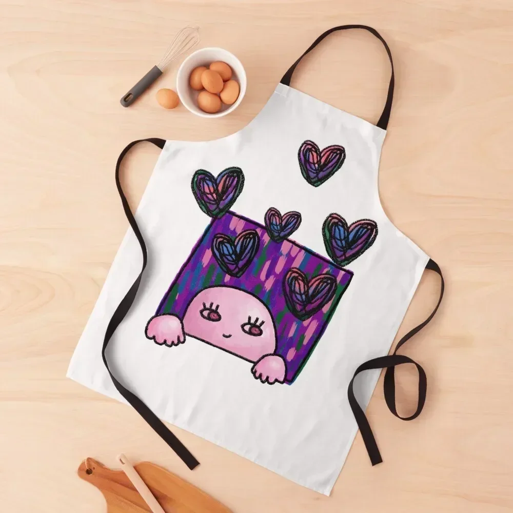 

My Heart Pounding Apron Chef jacket men Salon Apron