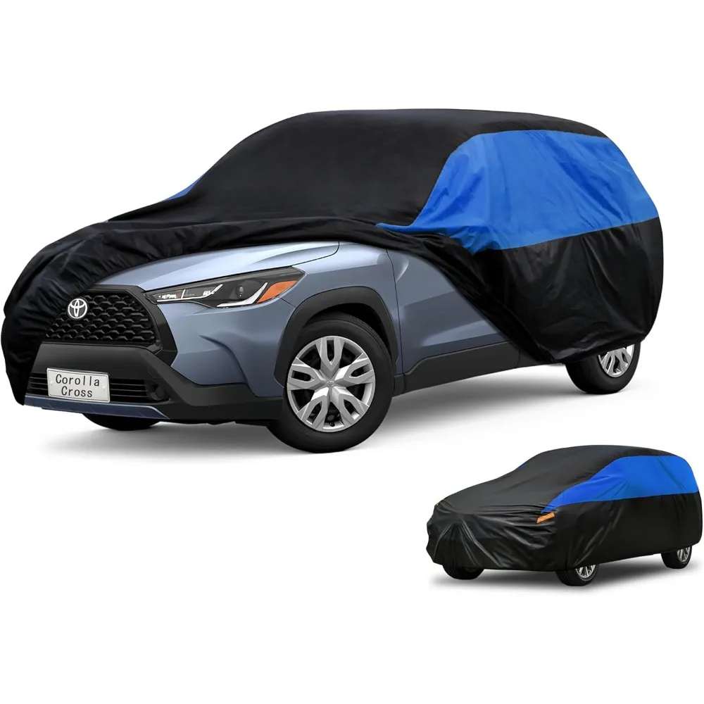 

Custom Fit Waterproof All-Weather Car Cover for Toyota Corolla Cross, Lightweight UV Rain Dust Snow Protection