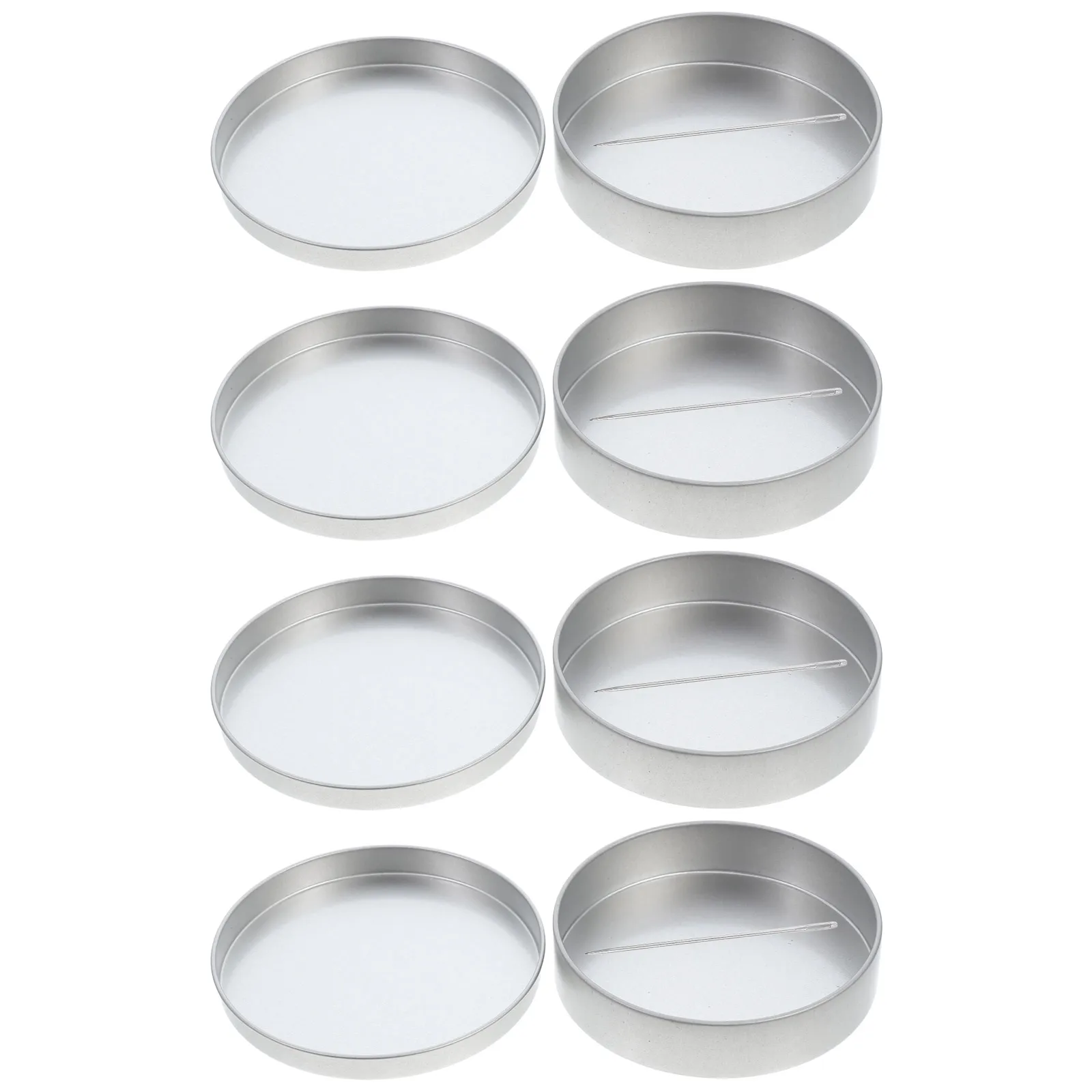 

1 set 1 Set Iron Candy Storage Box Airtight Cookie Container For Cookies Sweets Biscuits Keeps Fresh Small Metal Case Kitchen