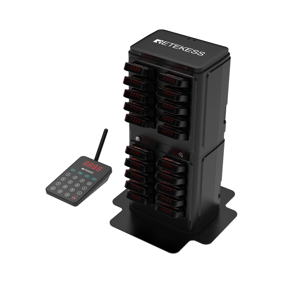 RETEKESS TD177 Restaurant-Pager-Rufsystem: Vibrations- und Klingel-Empfänger für Food Trucks, Cafés, Bars, Clubs und Gäste-Warteschlangen – Detail 22