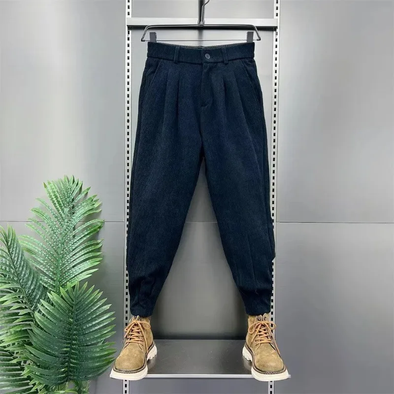 خريف شتاء جديد سميكة سروال قصير متعدد الاستخدامات وسيم الحريم فضفاض عادية للرجال #3