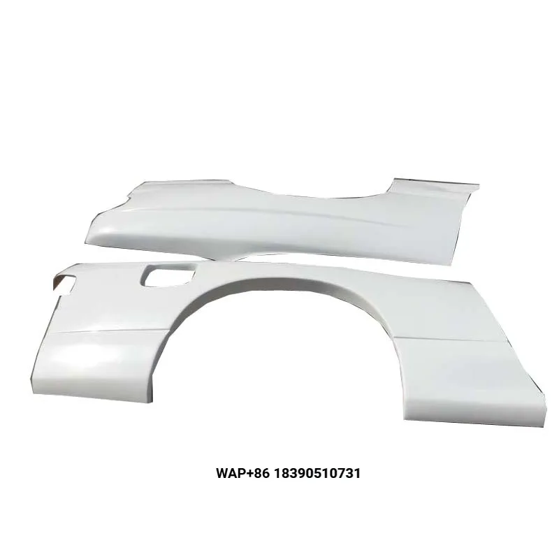 

For 1989-1994 Silvia S13 G-Corp Rear Fender (Pair) FRP Glass Fiber White