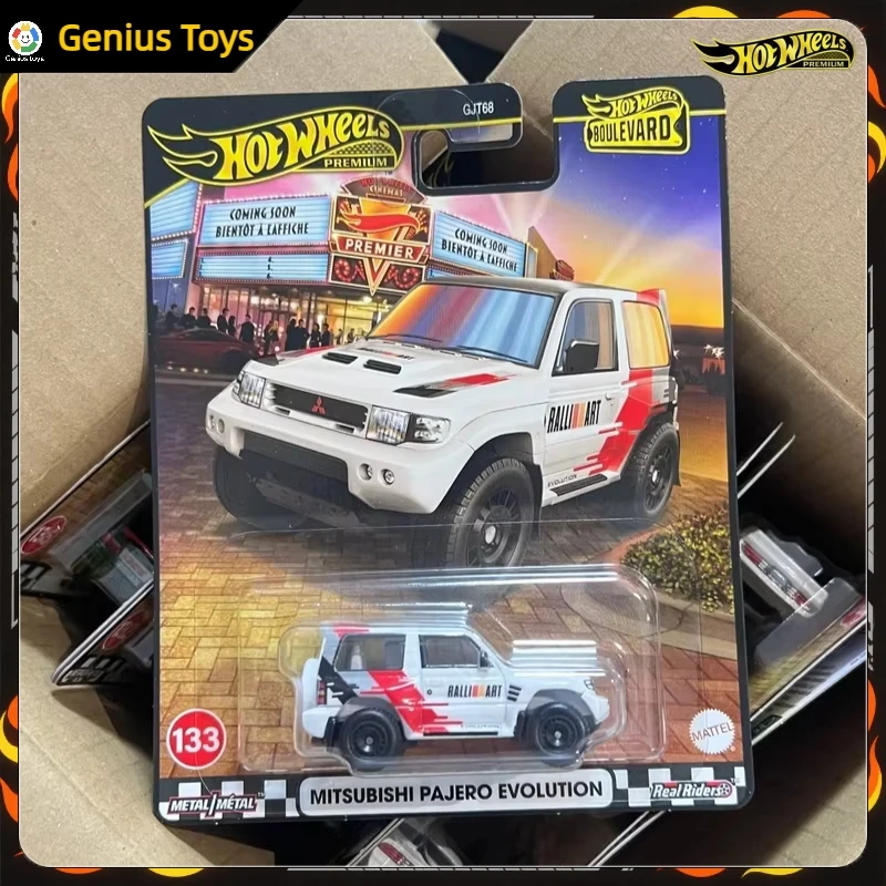 

Mattel 2025 Hot Wheels Premium Boulevard Diecast Car Model 1:64 Collectible MITSUBISHI PAJERO EVOLUTION Alloy Vehicle Toy Gift