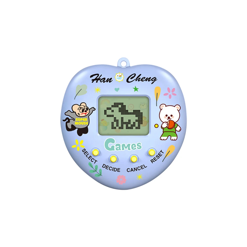 ألعاب الحيوانات الأليفة الإلكترونية ألعاب تماغوتشي الافتراضية الكلاسيكية الحنين الرقمية الحيوانات اللعب شاشة صغيرة لعبة آلة المفاتيح لعب الاطفال