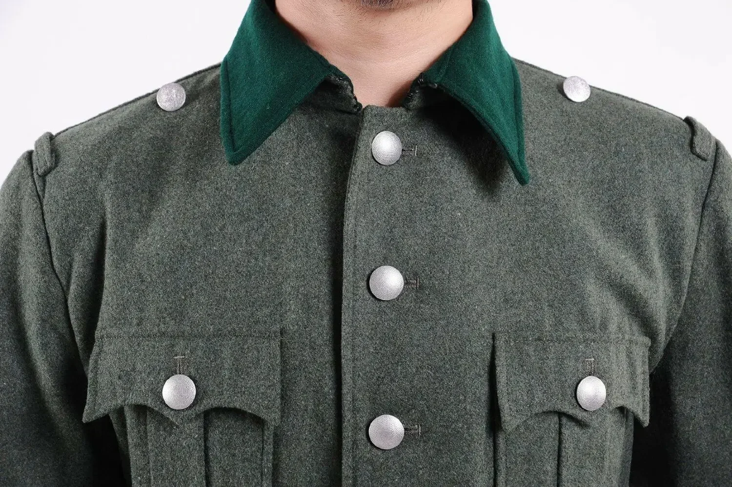 TOMBJ. WW2 Segunda Guerra Mundial ejército alemán M36 oficial campo de lana uniforme militar túnica pantalones colección recreaciones de guerra