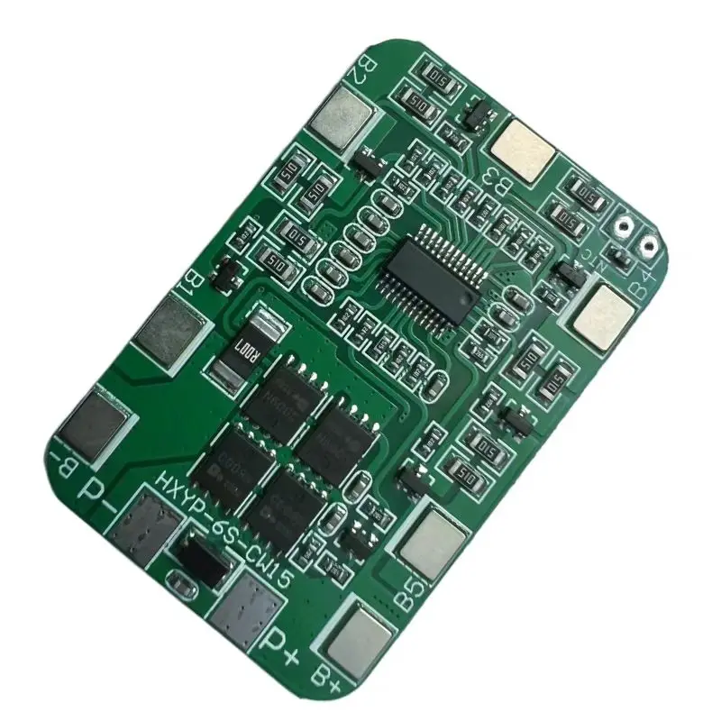 6S 22.2V 25.2V 14A 20A 18650 Li-ion Lithium Battery Charger Protection Board With Balanced PCB BMS 6 Pack Cells Module