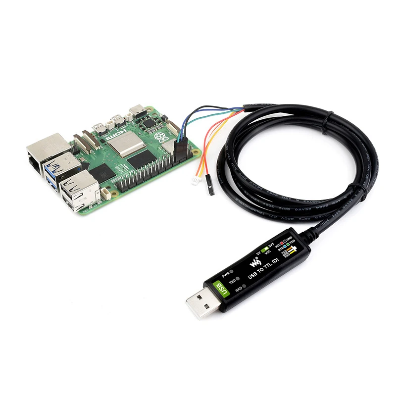 Industrial USB To TTL (D) 5pin Serial Cable FT232RNL USB TO TTL Industrial UART Can For Raspberry Pi 5 Terminal Debug