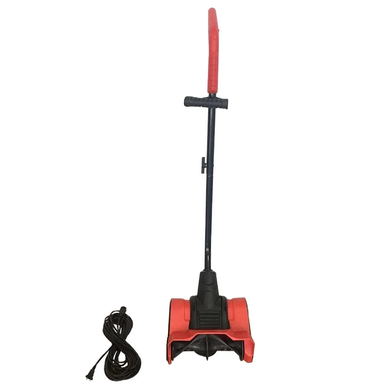 

Electric Push Snow Blower Lithium Cordless Snow Thrower with Adjustable Discharge Chute