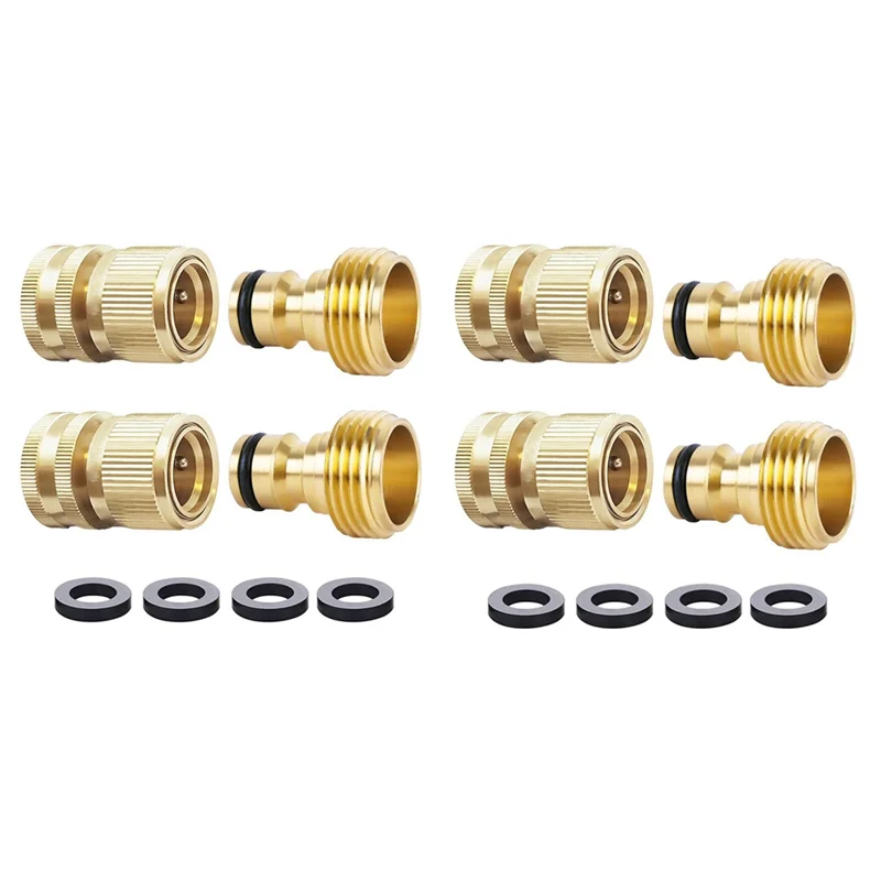 

Hose Quick Connector Water Hose Qucik Connect Garden Hose Connectors Brass Hose Connectors Water Quick Connect Fittings