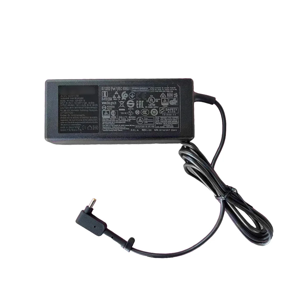 Imagem -02 - Original Adp65de b 19v 3.42a 3.0x1.1 mm 65w Adaptador de Energia Delta para Acer Carregador Portátil