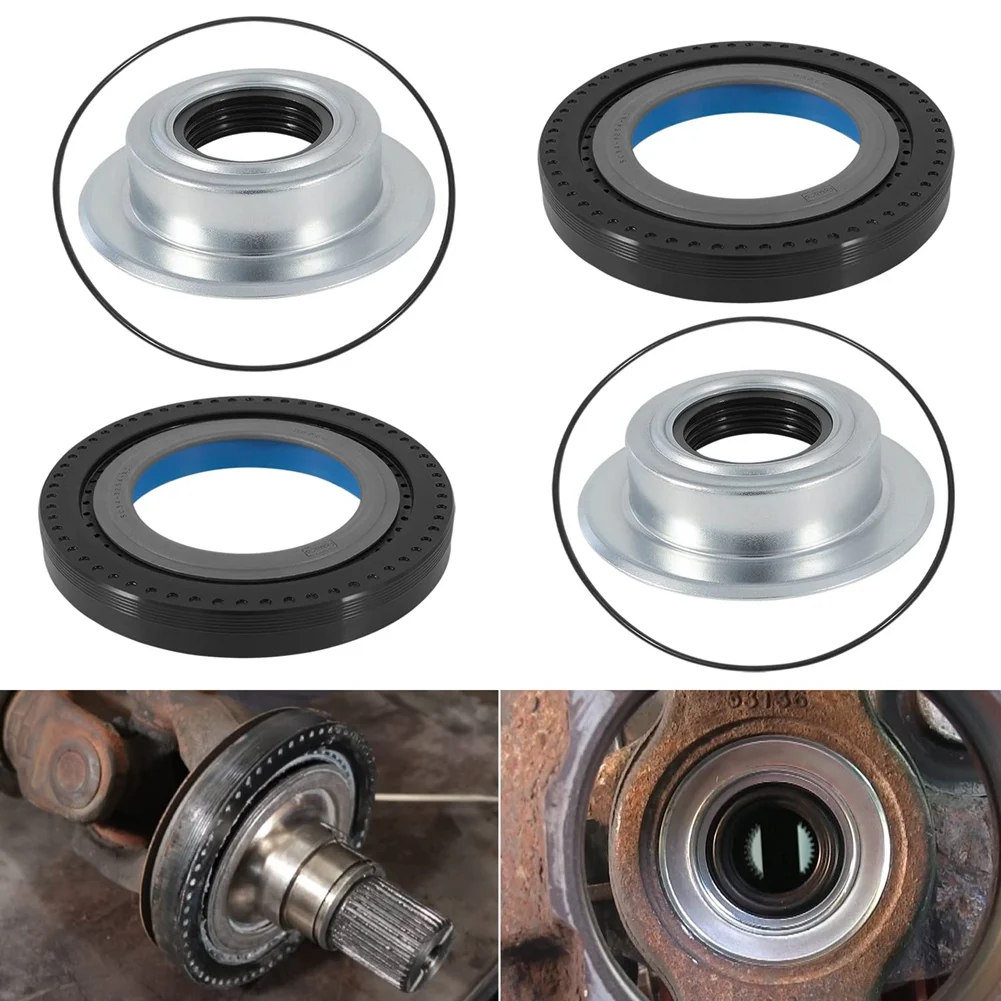 For Ford Super Duty F350 F250 Dana 50 60 Front Inner Knuckle Seal Dust Seal Kit 50491 50381 41784-2-A91R