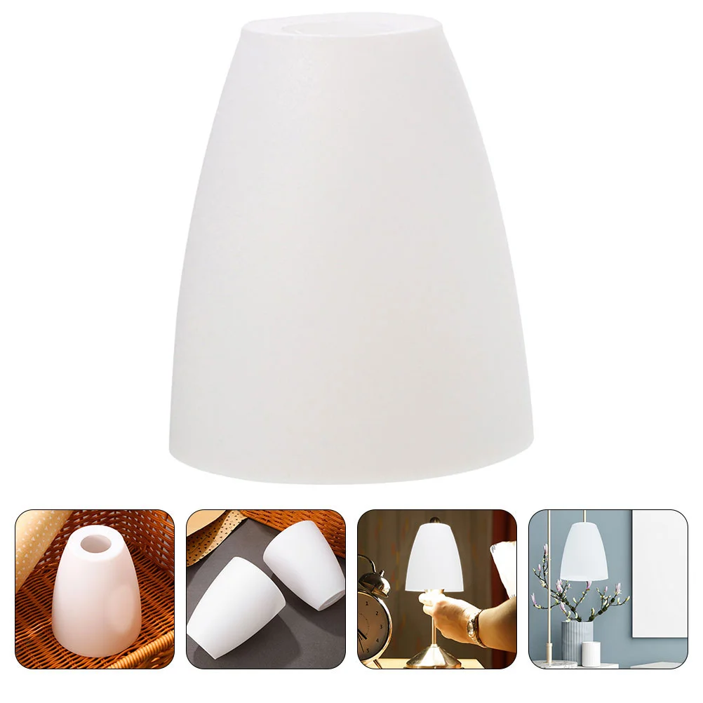 

Plastic Lampshade Simple Ceiling Fan Desktop Bedroom Decorative Office Light Bulb