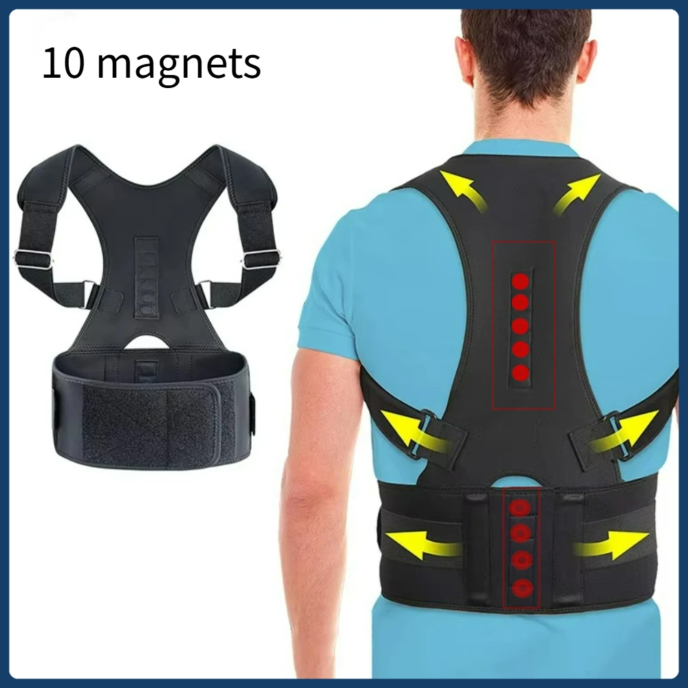 

Adjustable Body Orthopedic Support Brace Belt ,pain relief from illess Posturas Shoulder Hunchback Back Posture Corrector belt