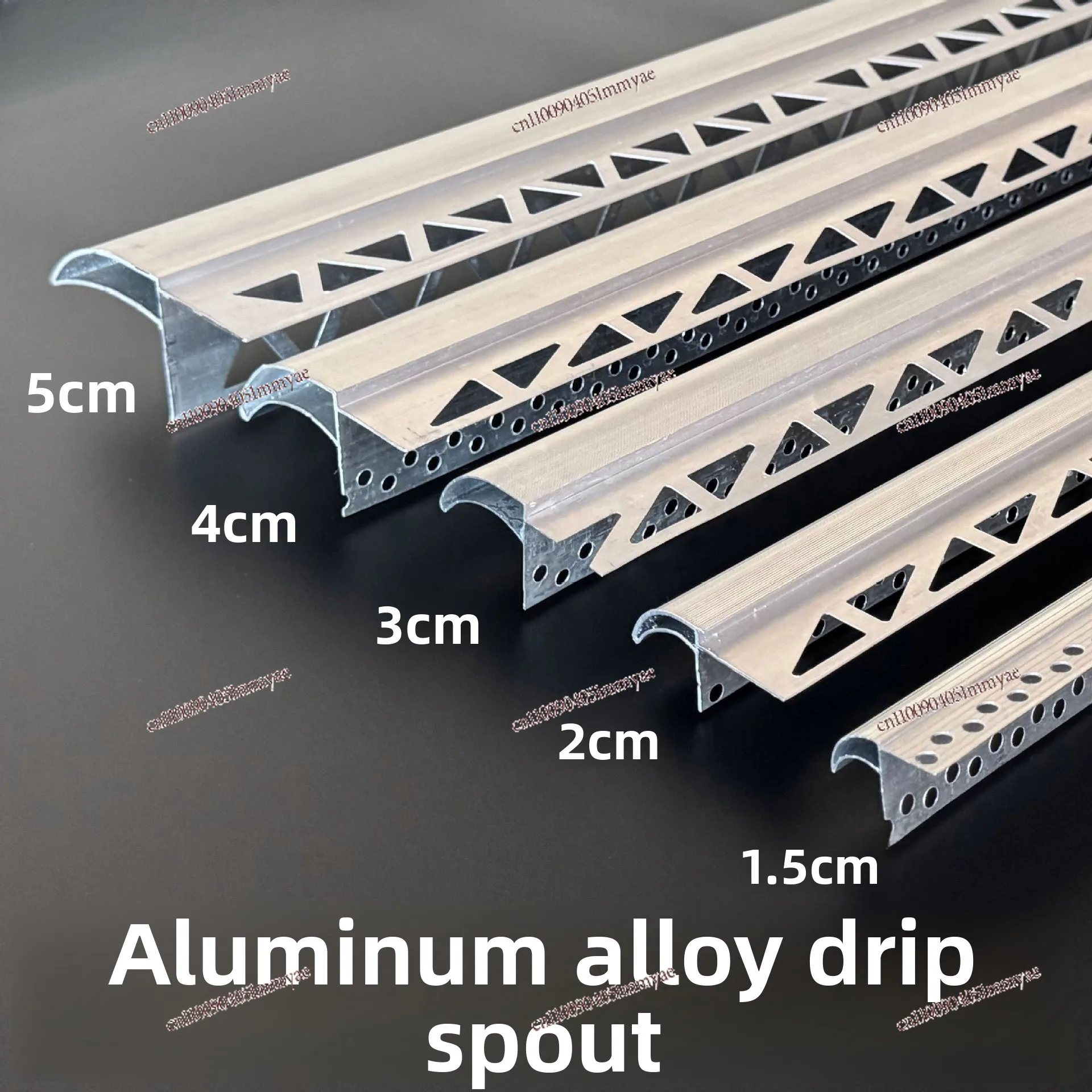 

Aluminum alloy eagle beak exterior wall dripping line, upper cornice, dripping eaves under eaves, aluminum strip