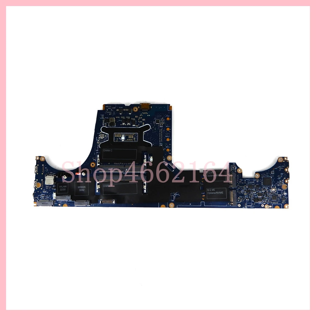 LA-F591P With i5 i7-8th Gen / E-2176M CPU Notebook Mainboard For Dell Precision 7530 Laptop Motherboard 100% Tested OK