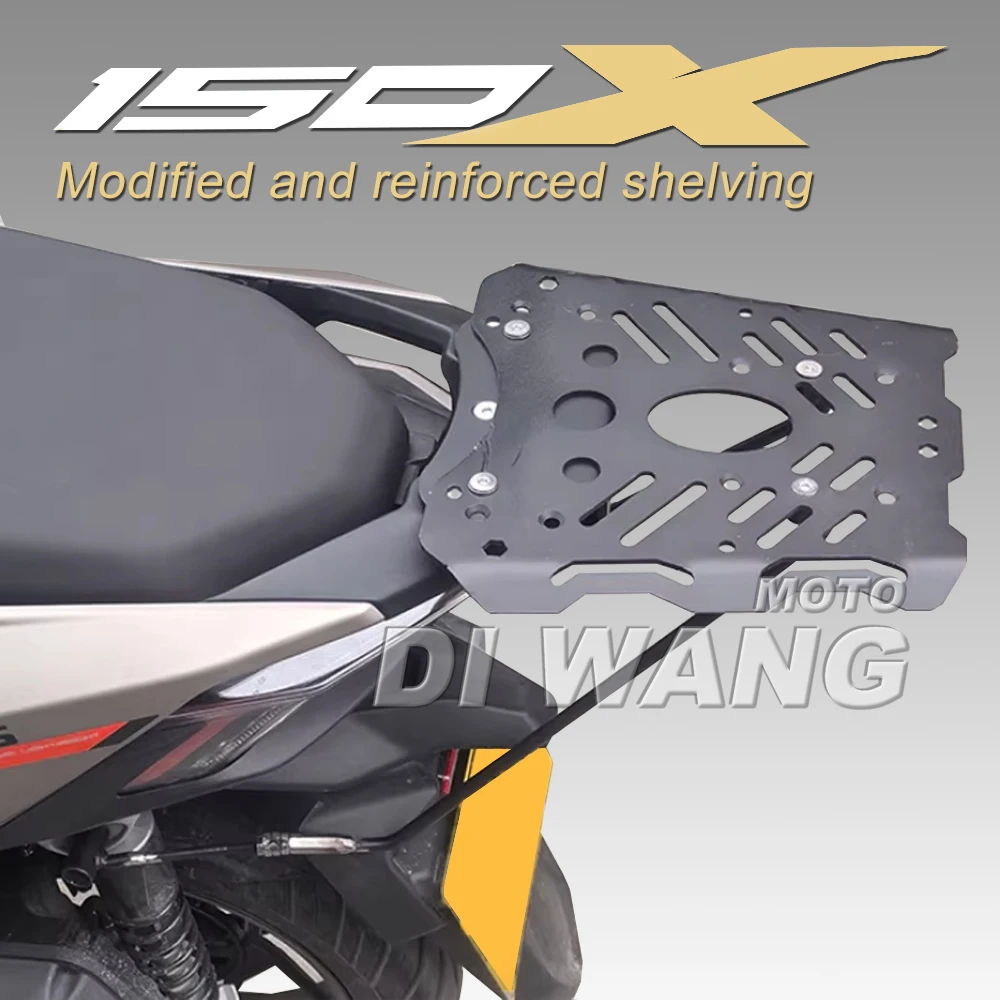 

For ZONTES ZT 150X 150x 2026 Pedal Motorcycle Modification Backrest Shelf Tail Box Rack Non-destructive Installation