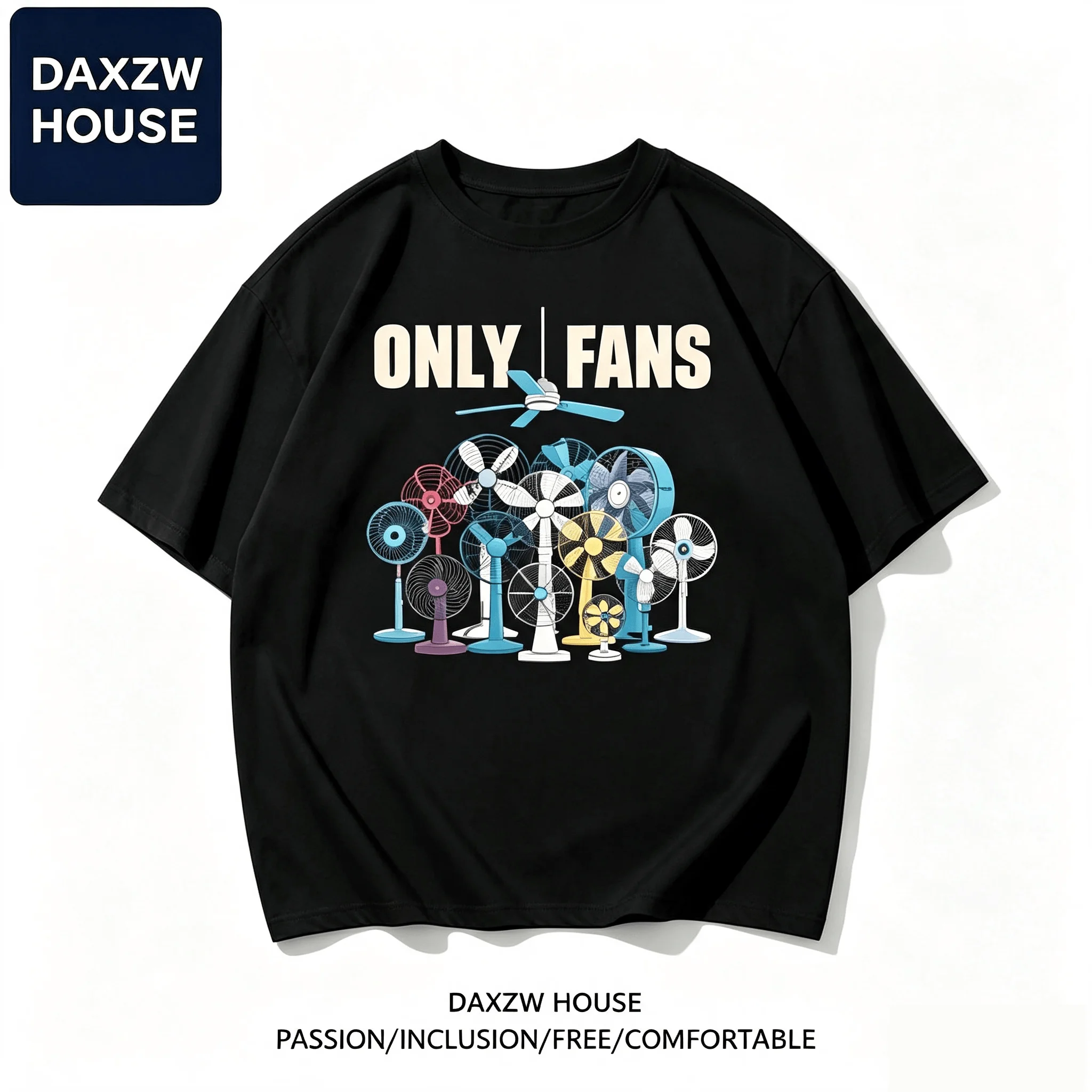 Camisetas para Hombre de Only Fans, Ropa de Moda para Hombre de Talla Grande, Camisetas de Manga Corta con Estampado de Algodón, Ropa Urbana de Moda Popular