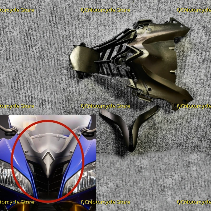 

Unpainted Motorcycle parts Middle Front Upper Nose Fairing Cowl Fit for Yamaha YZF-R6 YZFR6 YZF R6 2008-2015 2016
