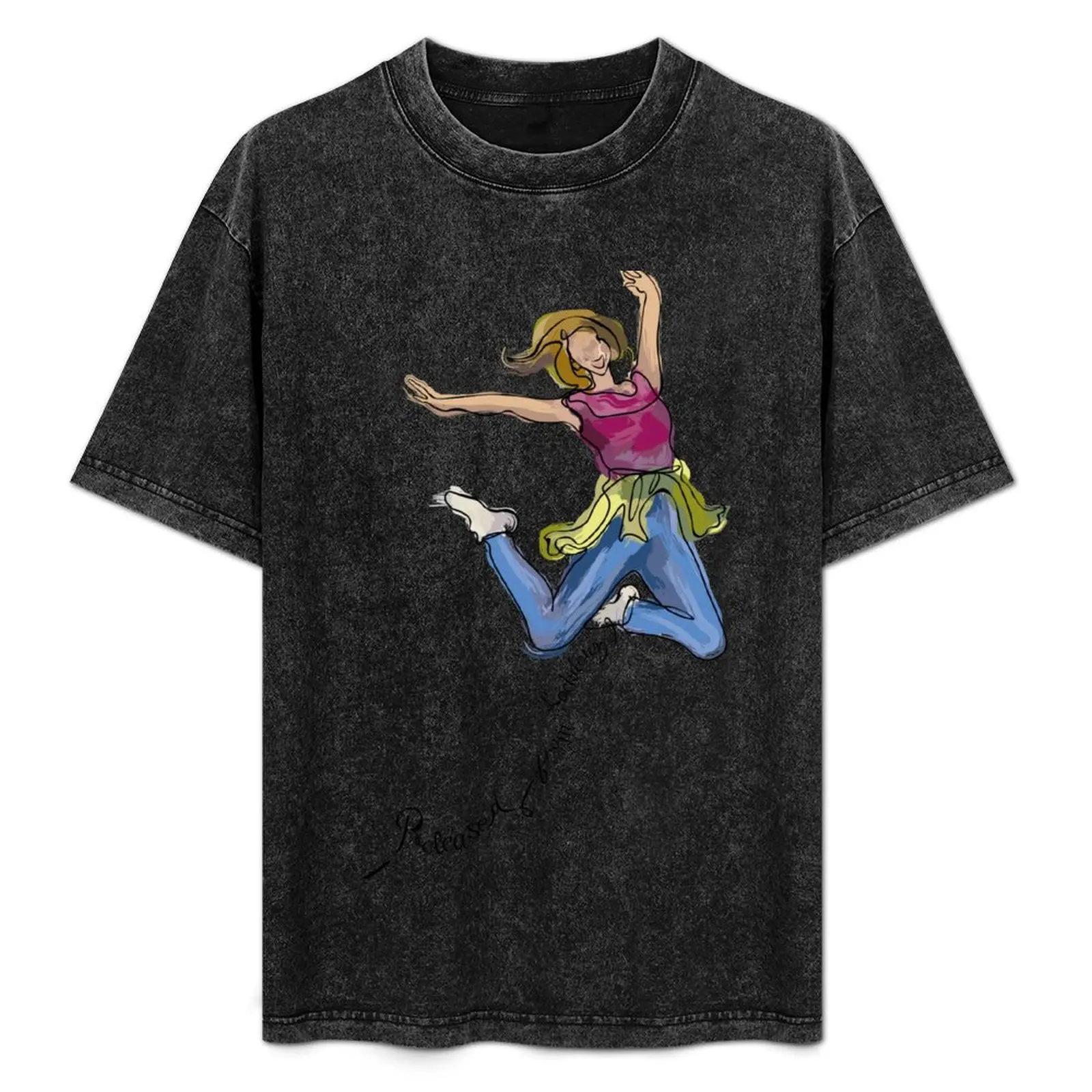 Released from lockdown T-Shirt Stylish Graphic Short Sleeve Top