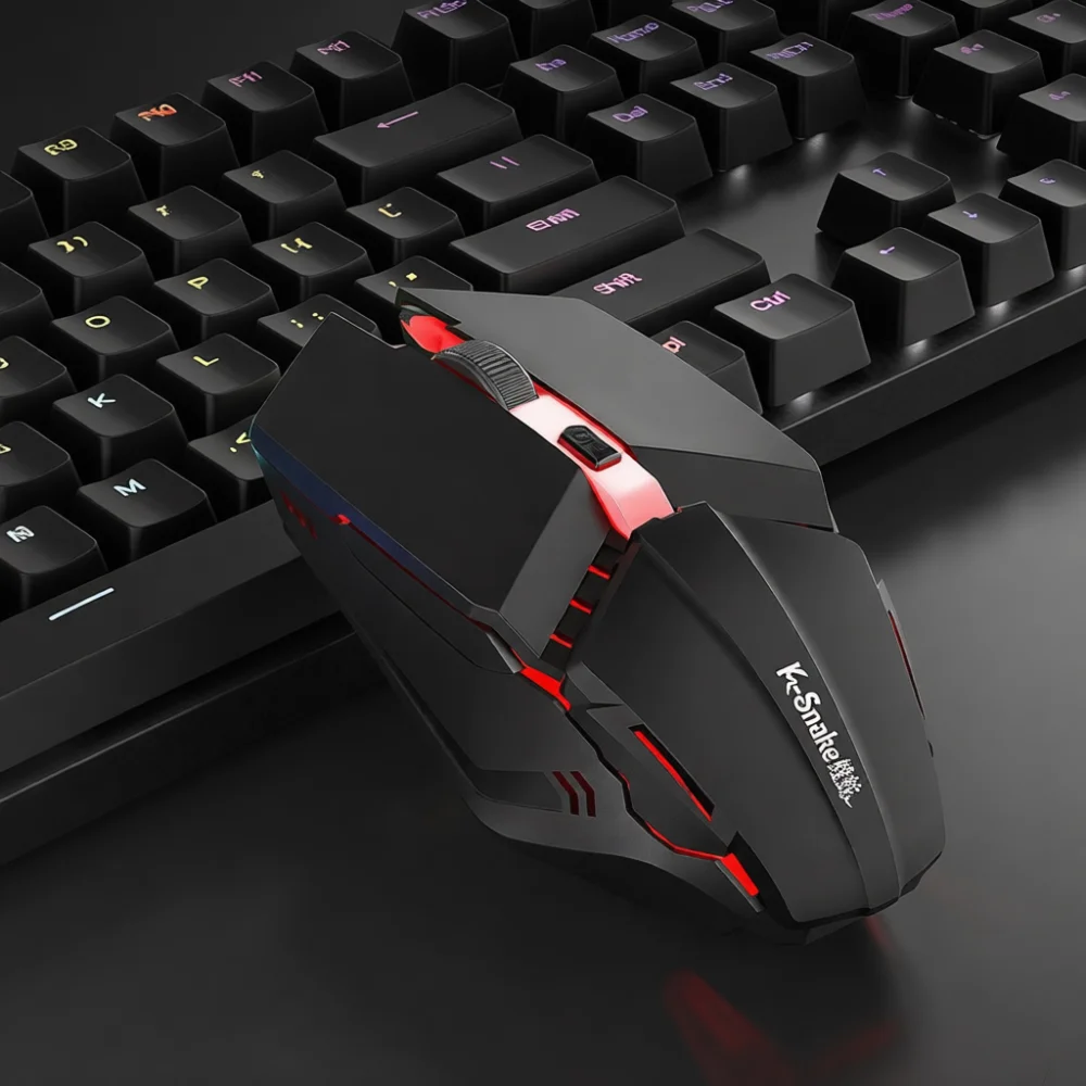 Viper M11 Optical Wired Gaming Mouse USB Led Backlit Laptop Desktop Accessory Ergonomic Portable Office Esports Gadget