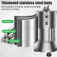 Tofu Processing Machinery Latest Version Soy Milk Pulp Residue Separation Machine Commercial Soybean Milk Maker Soybean Grinder 4