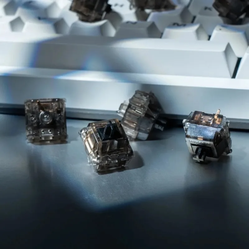 GATERON INK V2 Pro Mechanical Keyboard Switch HIFI Linear Switch 5PIN 80 Million Cycles Custom Mechanical Keyboard Accessories
