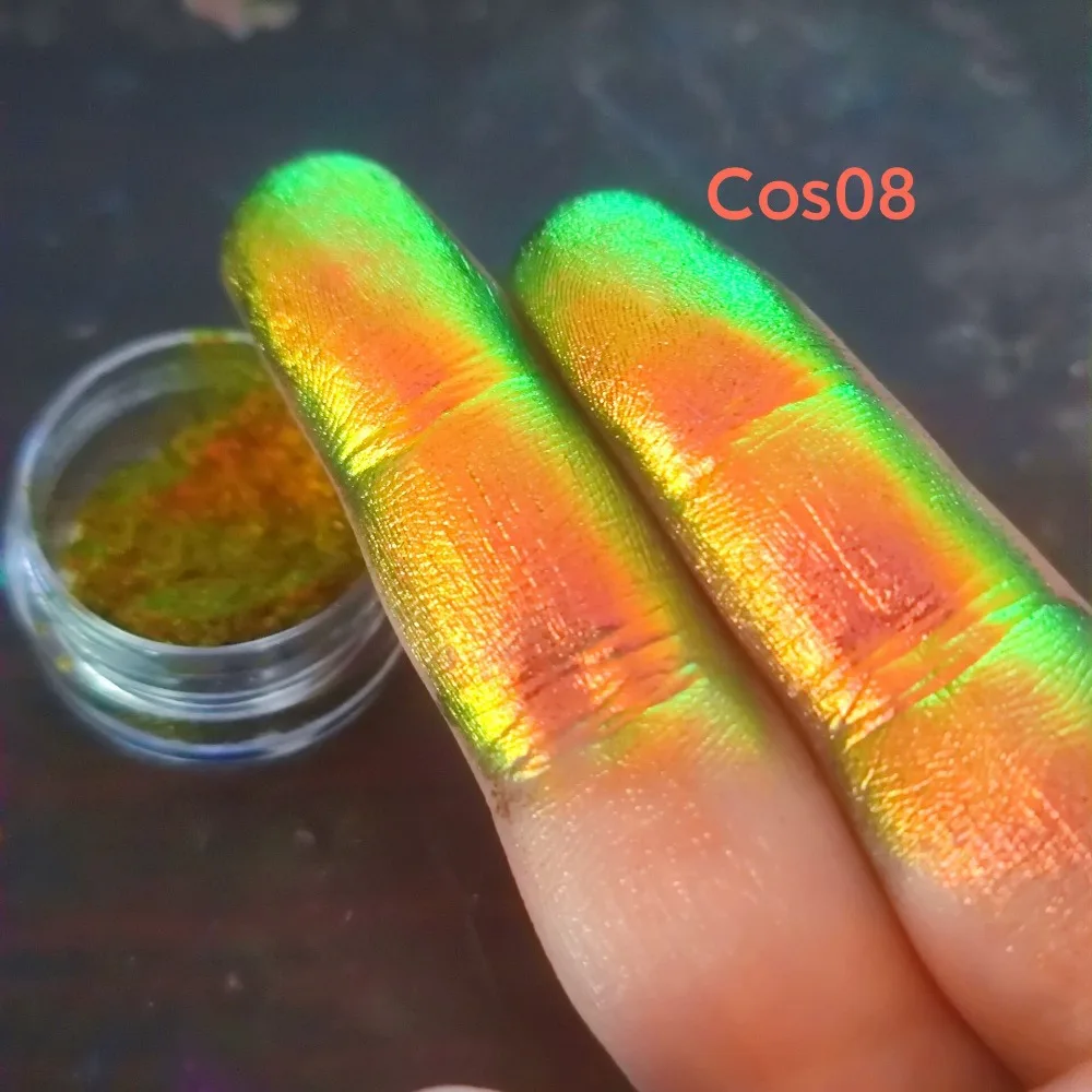 High-Pigmented MultiChrome Eyeshadow Powder MultiChrome Shifting Pigments Duochrome Eyeshadow Infinite Chrome Powder