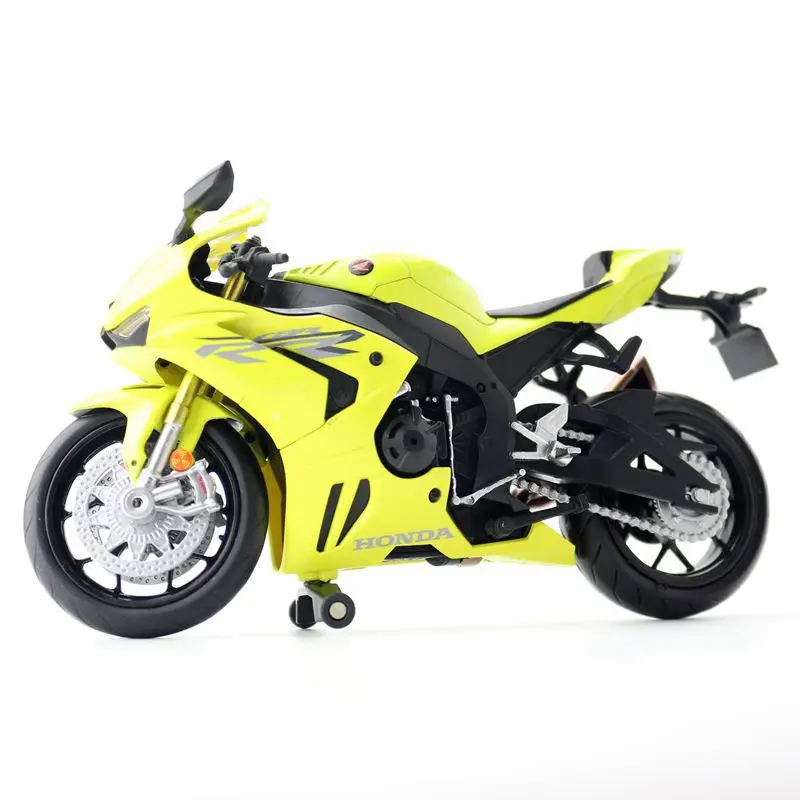 Modelo de motocicleta HONDA CBR1000RR-R Fireblade SP fundido a presión, colección de coches Autobike, amortiguador corto, todoterreno, 1/12