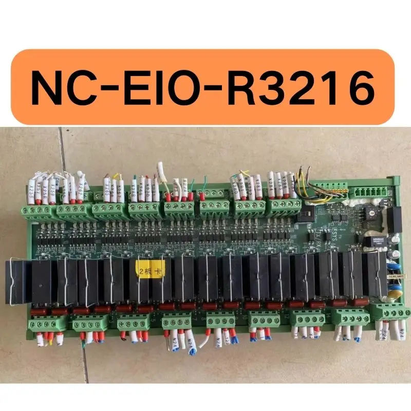 The second-hand IO relay NC-EIO-R3216 tested OK and its function is intact