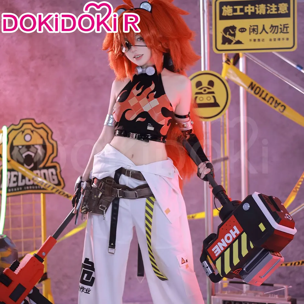 IN STOCK Koleda Belobog Cosplay Costume Game Zenless Zone Zero DokiDoki-R Women ZZZ Halloween Costume Koleda Belobog Cosplay