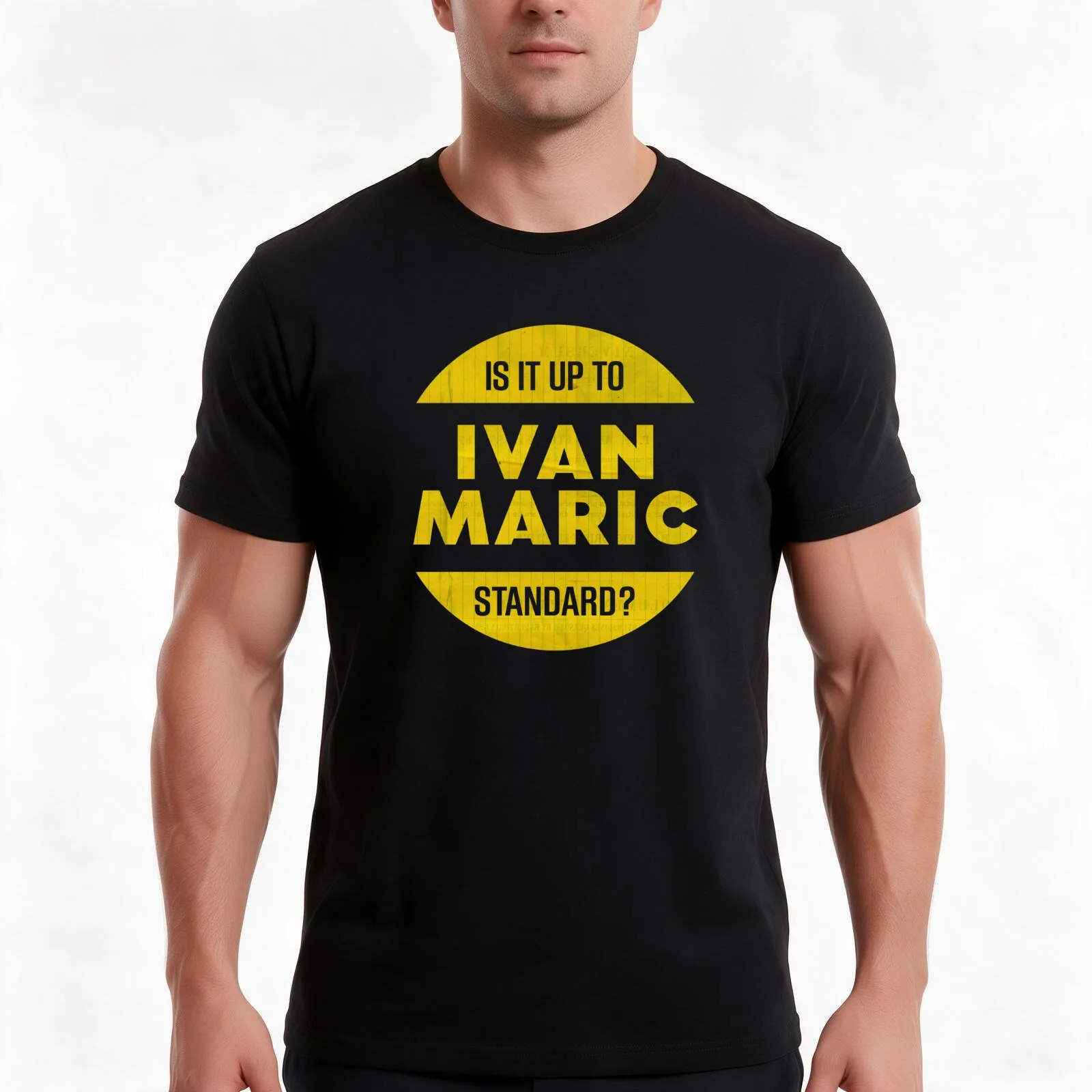 Is It Up To Ivan Maric Standard? T-Shirt Summer Casual Cotton Tee Oversized Streetwear Tops Vintage Graphic Print