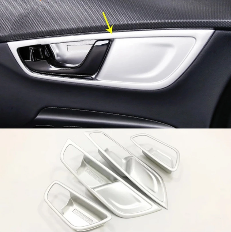 Door Handle Pull Bowl Head Lights Lamp Switch AC Outlet Vent Frame Cover Trim  For Hyundai Kona 2018 2019 2020 LHD Accessories