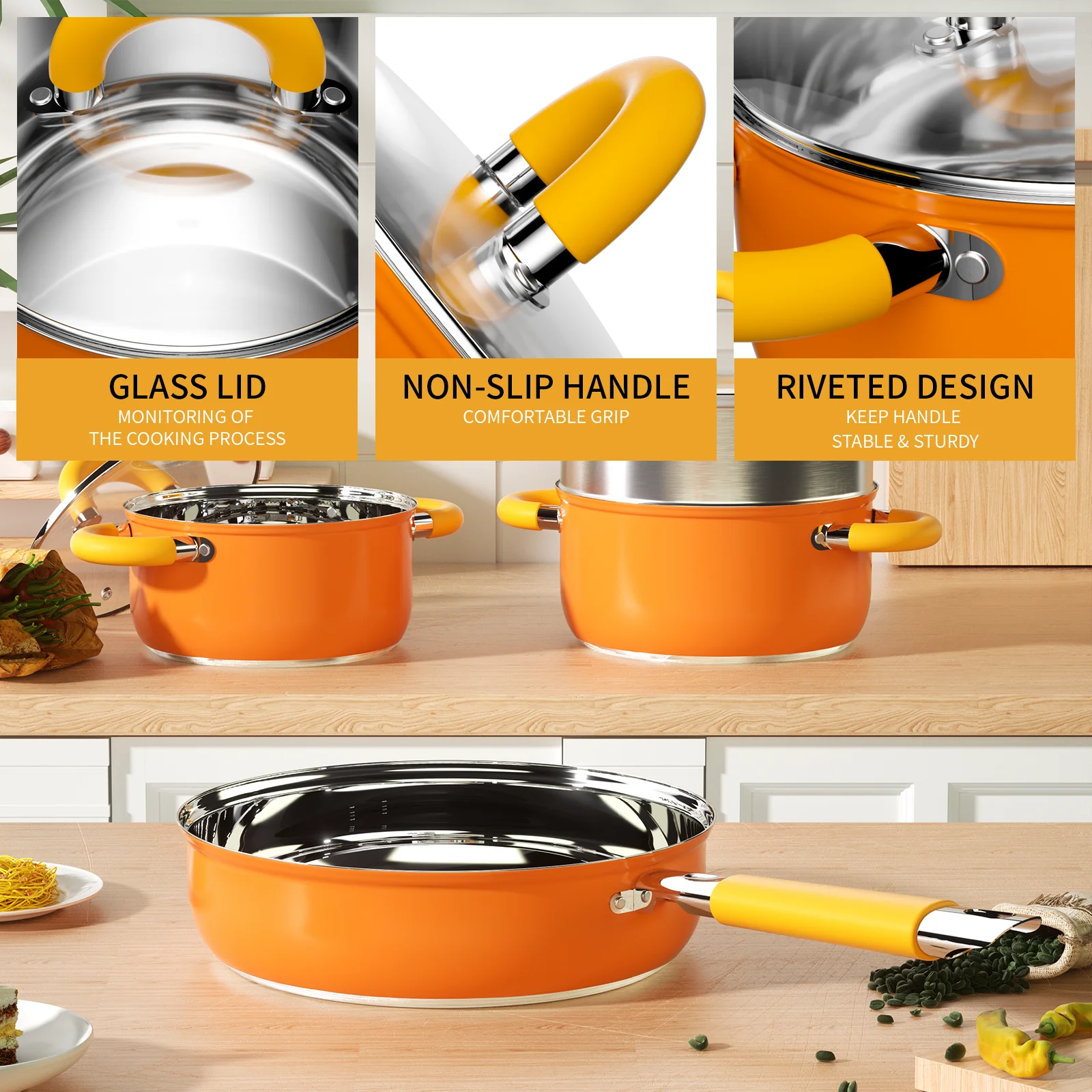 Set di Pentole in Acciaio Inox - Paella Pan Steel recensione e prezzo